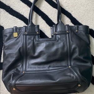 Tumi Leather Tote Bag